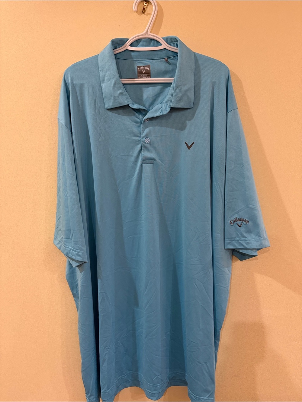 Callaway Men’s Sky Blue Golf Polo
